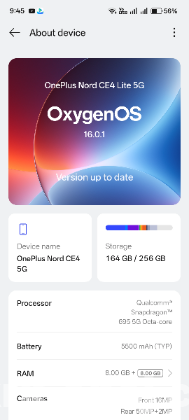 oneplus nord CE4 lite 5g 8/256